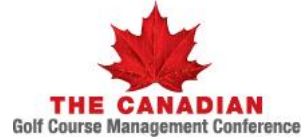 THE CANADIAN Golf Course Management Conference